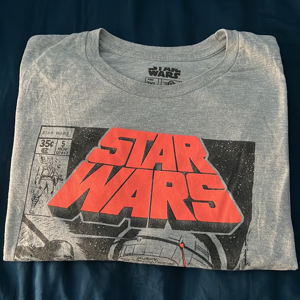 CREW NECK STARWARS T SHIRT